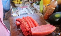 街头免费吃瓜图片,夏日炎炎解暑神器